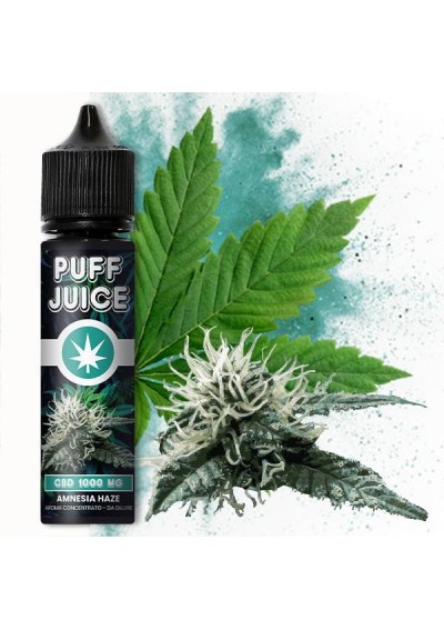 Puff Juice - Aroma Amnesia Haze + Glicerolo - CBD 1000mg - 40ml