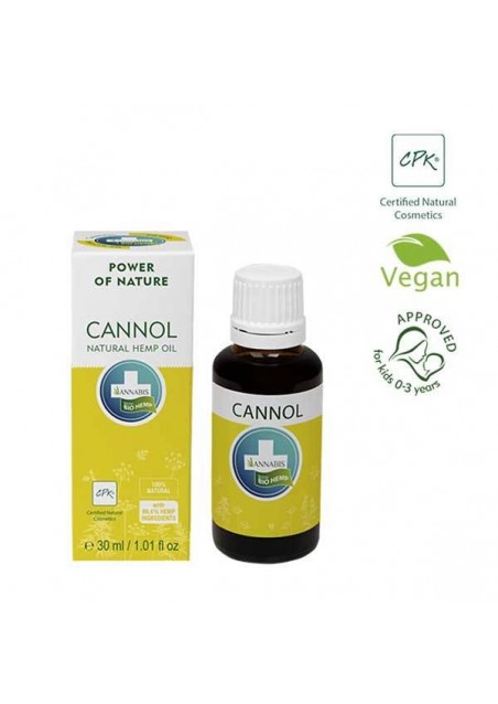 Cannol - Olio corpo e capelli - distensivo, nutriente - Annabis