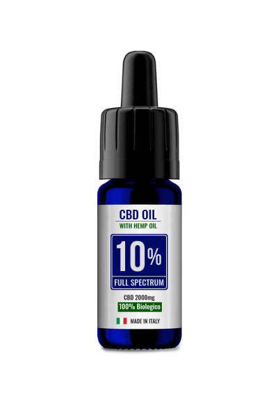 CBD oil HEMP 10% Full Spectrum - CBD Drops - 10ml