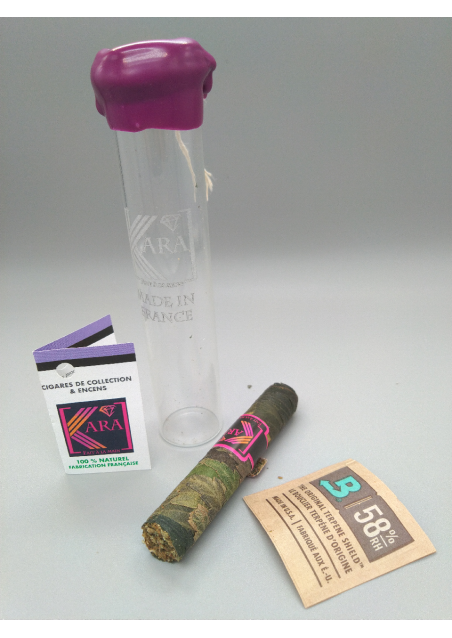 Cigarillo Hemp Leaves Blunt 3.5gr - Cannabis Cigar rolled up with Hemp Leaves Blunt - Cannabis Light