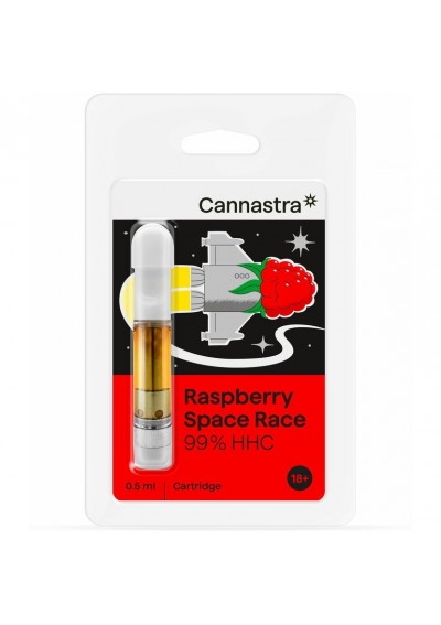 HHC Cartridge Cartuccia - Raspberry Space Race - 0,5ml - 99% HHC - Cannastra