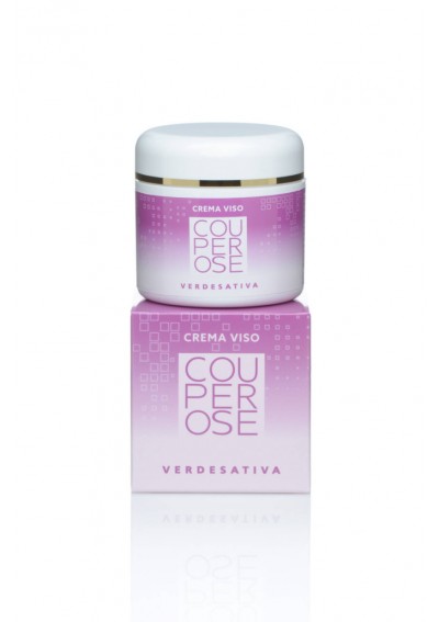 Face Cream Couperose – Trattamento vellutato con principi attivi rinforzanti - 50 ml - Verdesativa