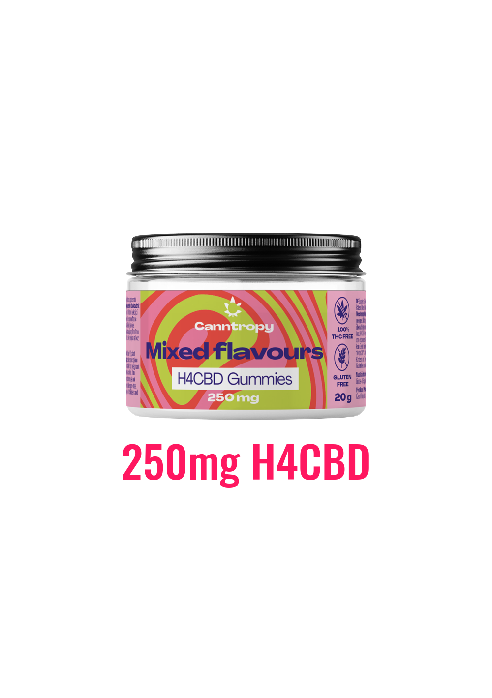 H4CBD Fruit Gummies Flavour Mix, 10 pcs - Canntropy