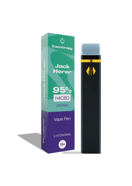 copy of H4 Sigaretta Elettronica Usa e Getta - 1ml 95% H4CBD - Jack Herer - 600 Puffs - Canntropy