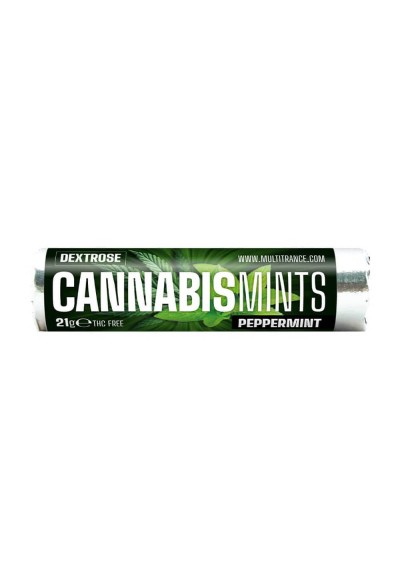 Cannabis Mint - Caramelle alla Menta Piperita e Cannabis - 1 pezzo - Multitrance