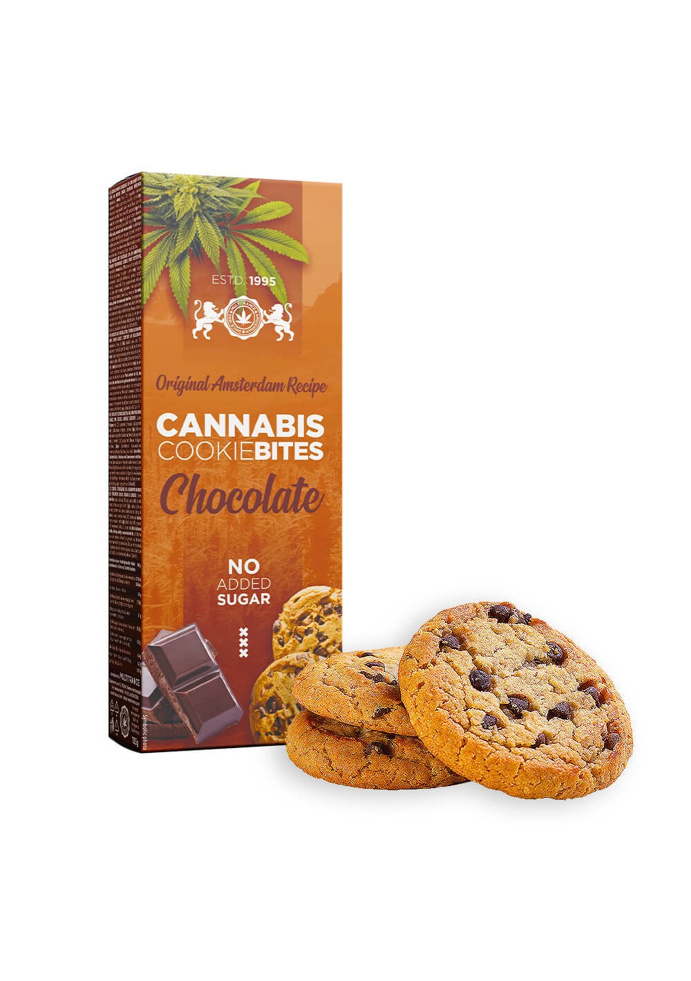 Cannabis Cookies with Chocolate Chips - 135g - Haze