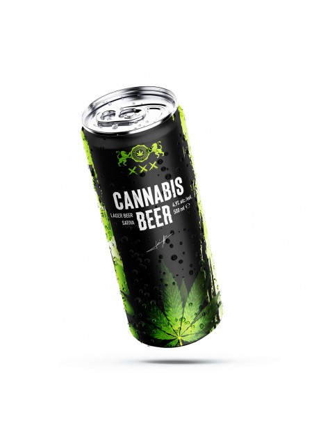Cannabis Birra Lager - 4.9% Alc. - 500ml - Haze