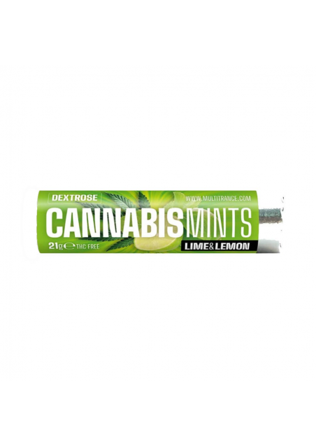 Cannabis Mints - Caramelle al Lime, Limone e Cannabis - 1 pz - Multitrance