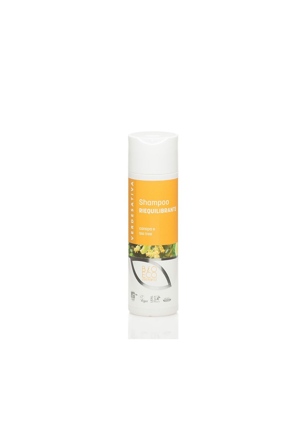 Shampoo Riequilibrante Capelli Grassi ml 200 - Verdesativa Bagno Doccia