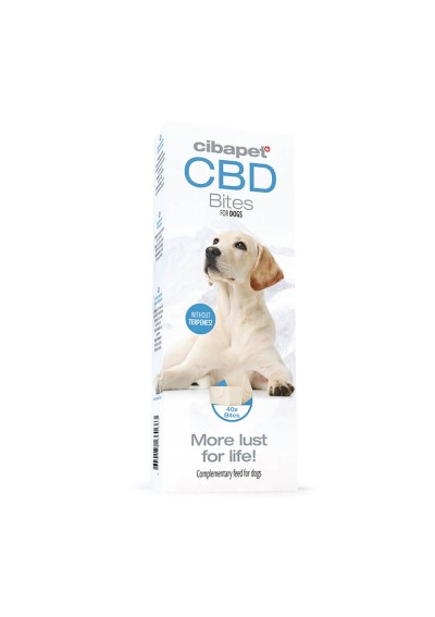 Dog Bites - Natural Calming formula with 148 mg di CBD, 40 pieces - Cibdol