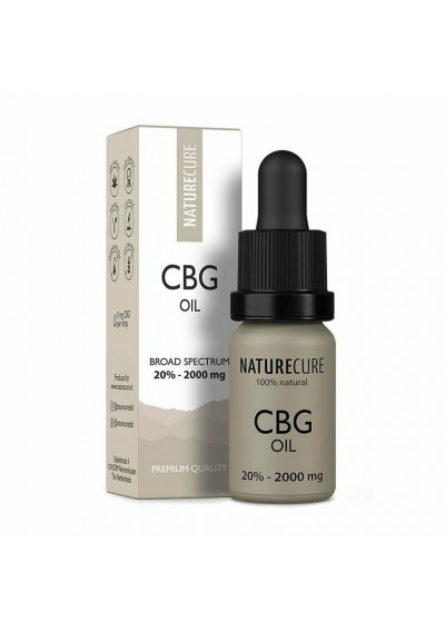 CBG Oil - 20% CBG, 2000mg, 10ml - Nature Cure