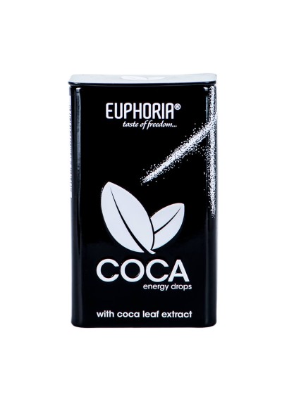 Mint Drops with Coca Leaf, Energizing - Euphoria