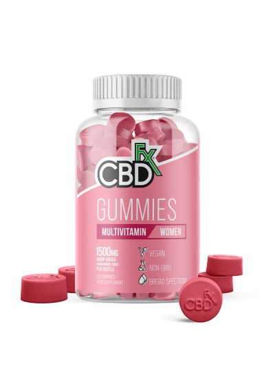 Multivitamin Supplement for Women - 1500mg CBD - Vegan, 240g - CBDfx