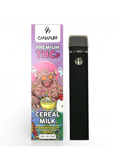 THC-P Vape Device 79% - Cereal Milk, 1ml, Disposable, 600 puffs - Canapuff