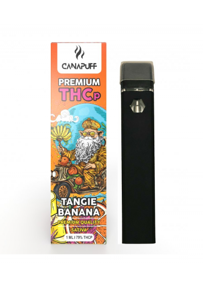 THC-P Vape Device 79% - Tangie Banana, 1ml, Disposable, 600 puffs - Canapuff