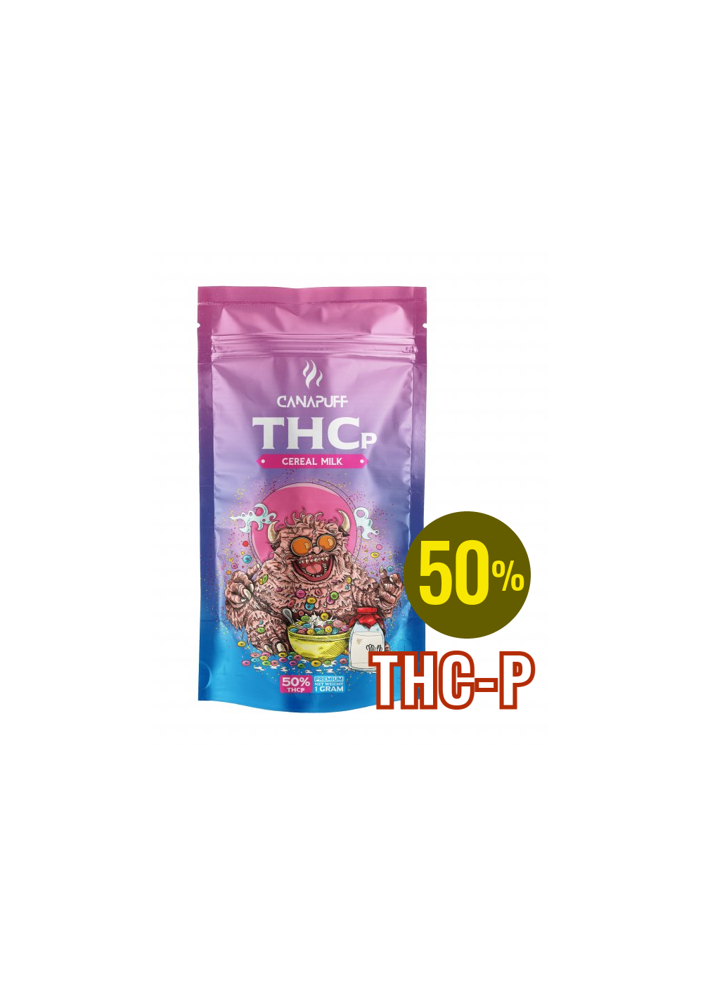 Fiori THC-P 50% - Cereal Milk - Fiori Piccoli, 2 gr - Canapuff