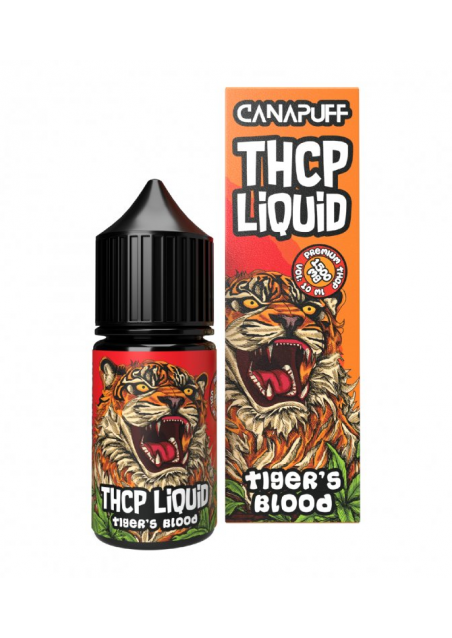 THC-P E-Liquid 79% - Tiger's Blood, 10ml - 1500mg THCp - Canapuff