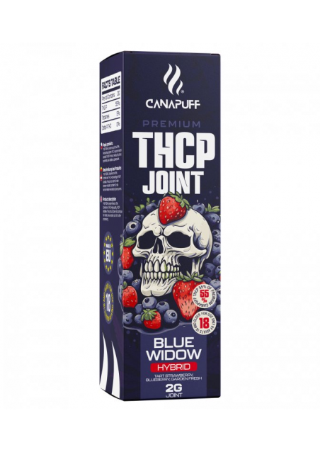 THC-P Pre Roll 55% - Blue Widow, 2g - CanaPuff
