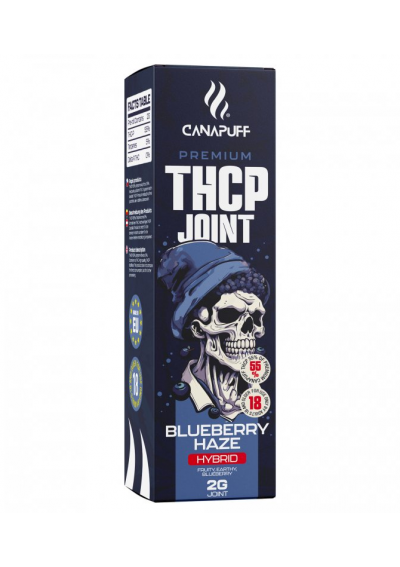 THC-P Pre Roll 55% - Blueberry Haze, 2g - CanaPuff