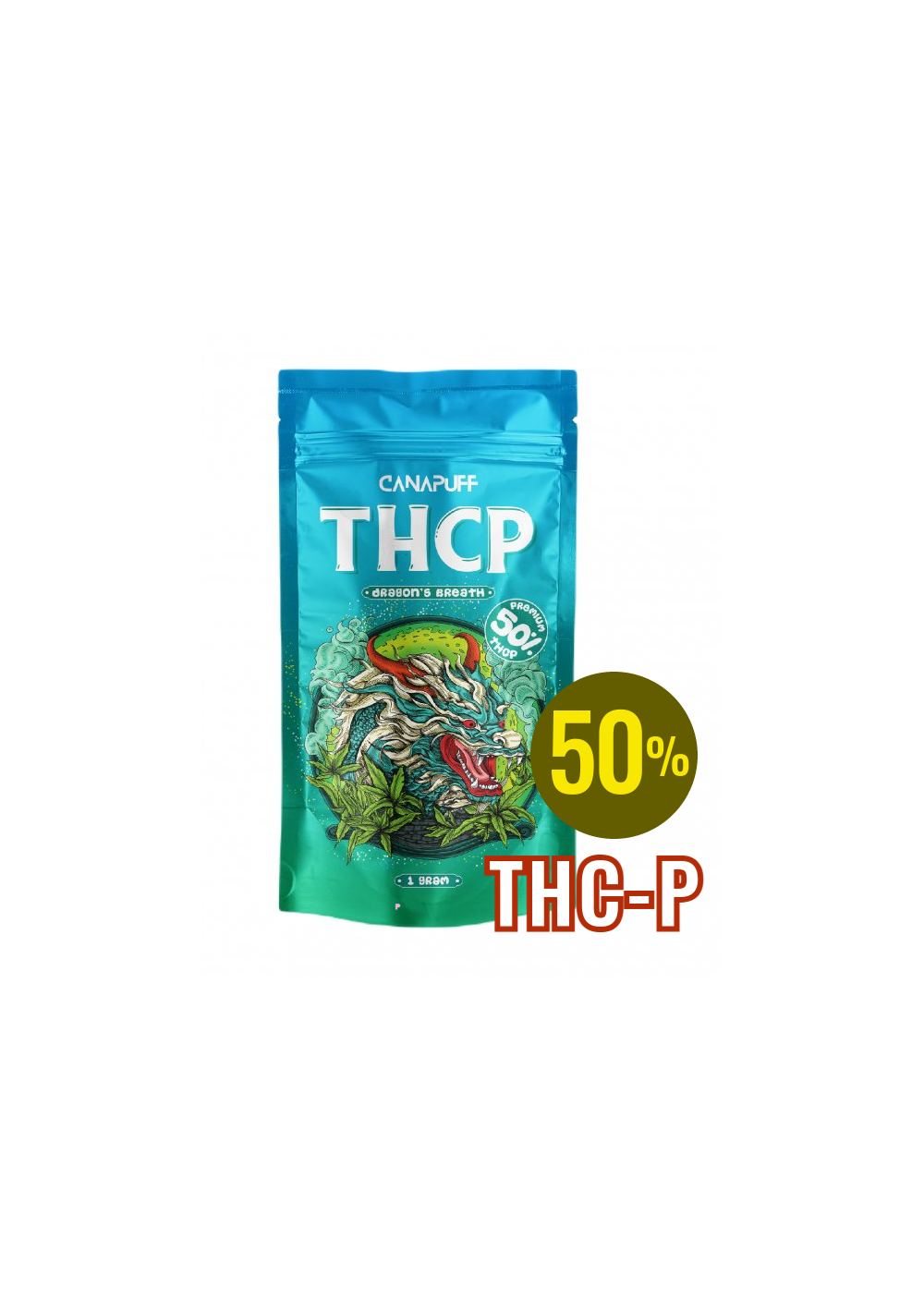Fiori THC-P 50% - Dragon's Breath - Small Buds, 2 gr - Canapuff