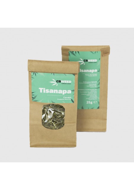 Tisanapa – Canapa al Naturale - gr.25 Thè e Tisane CBD