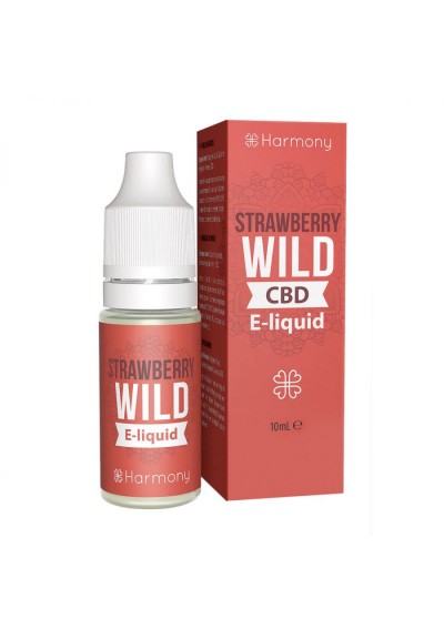 Harmony E-Liquid Wild Strawberry 600mg CBD (10ml)