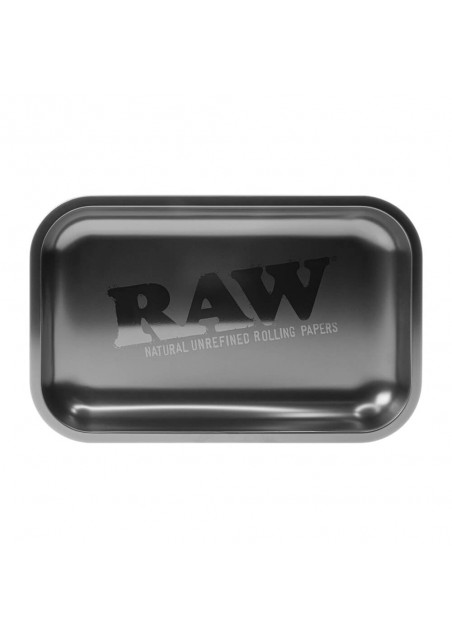 RAW - Metal Ashtray Medium Black/Black
