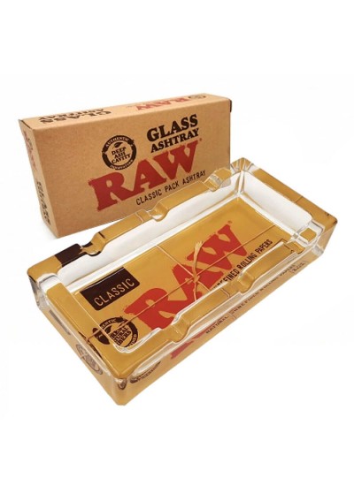 RAW - Glass Ashtray 16cm