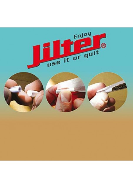 Jilter - Filtri aggiuntivi per sigarette assemblate - cattura i fumi - 42 pz.