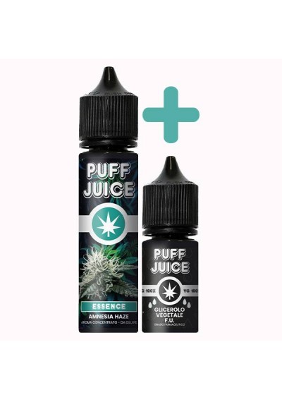 Puff Juice - Aroma Amnesia Haze + Glicerolo - CBD 200mg - 40ml