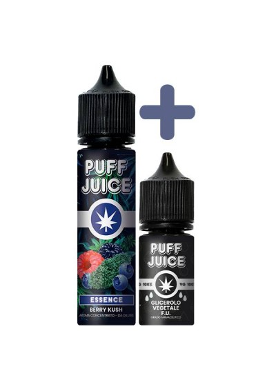 Puff Juice - Aroma Berry Kush + Glicerolo - CBD 1000mg - 40ml