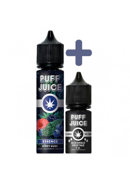 Puff Juice - Aroma Berry Kush + Glicerolo - CBD 1000mg - 40ml